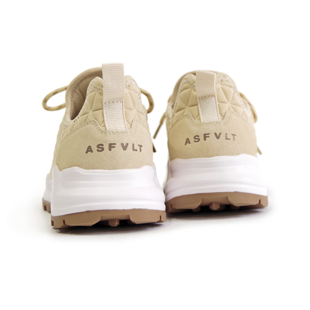 SPEED SOCKS TREK OFF WHITE TAN