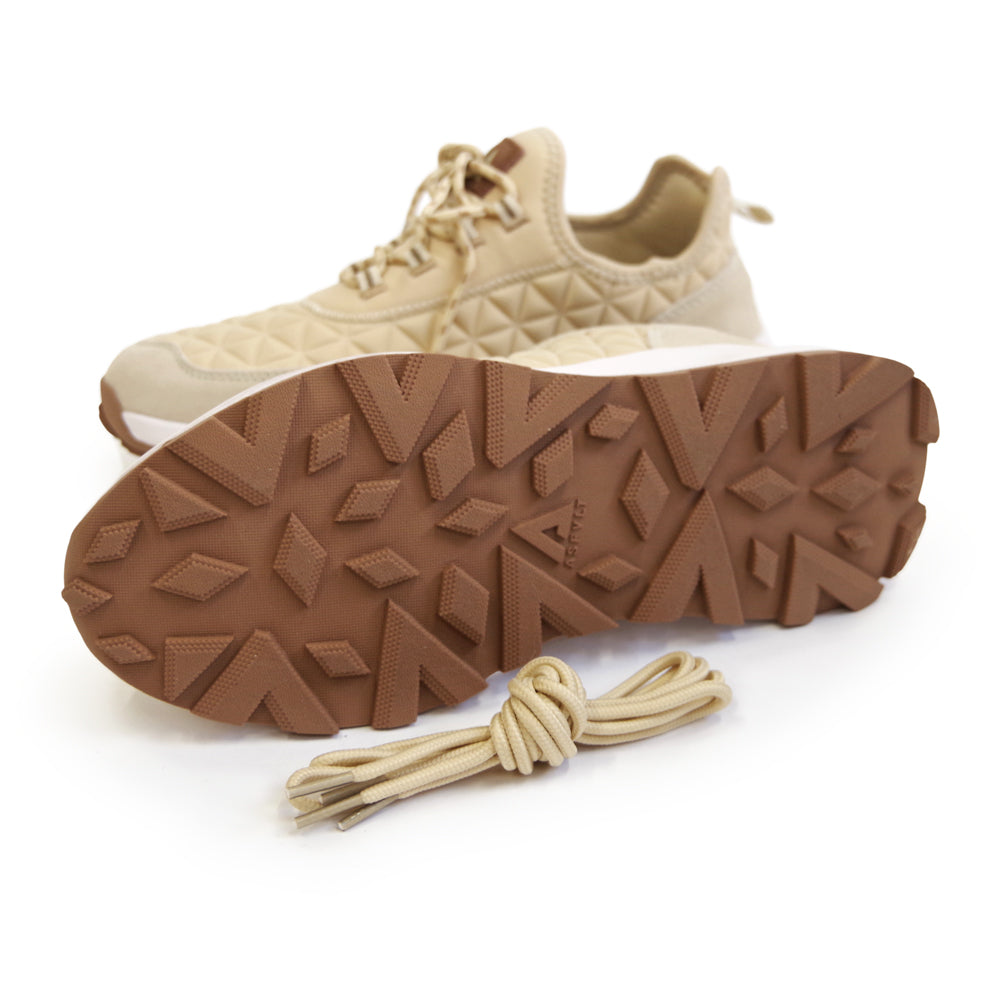 SPEED SOCKS TREK OFF WHITE TAN