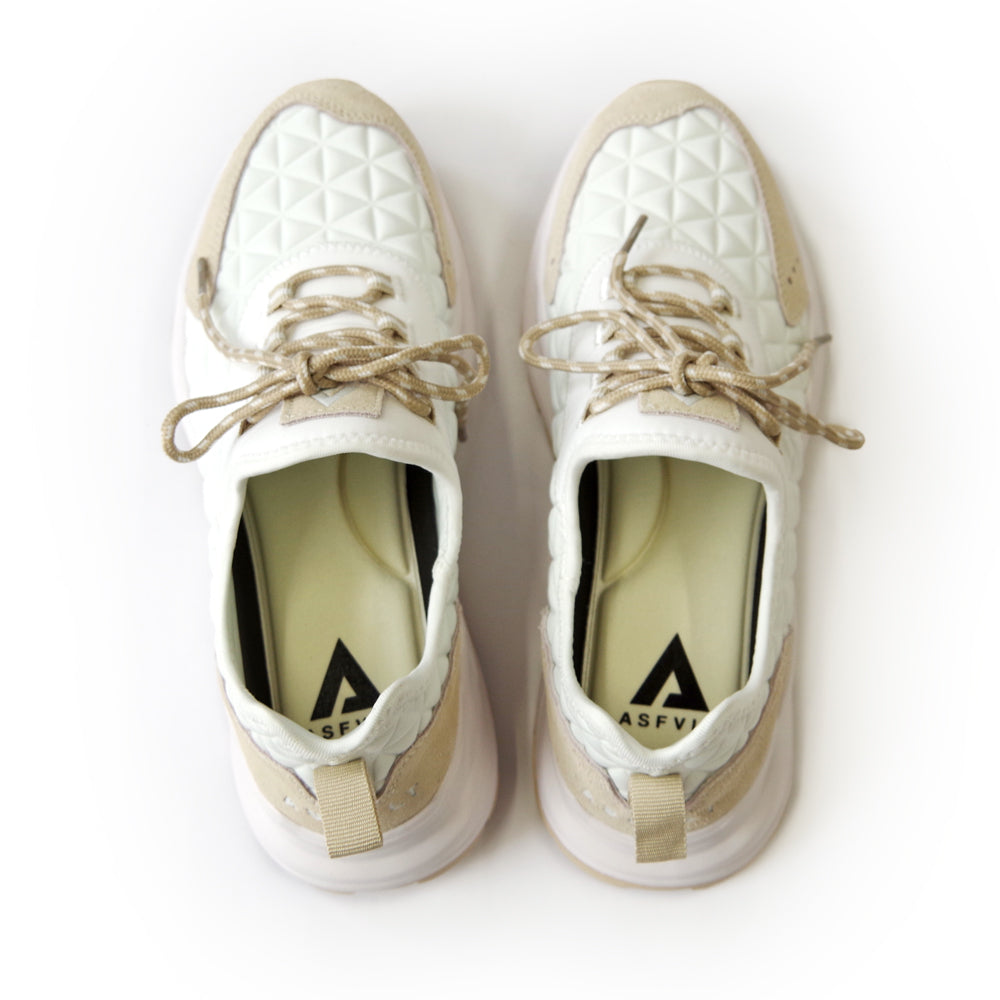 SPEED SOCKS TREK DK WHITE TAN