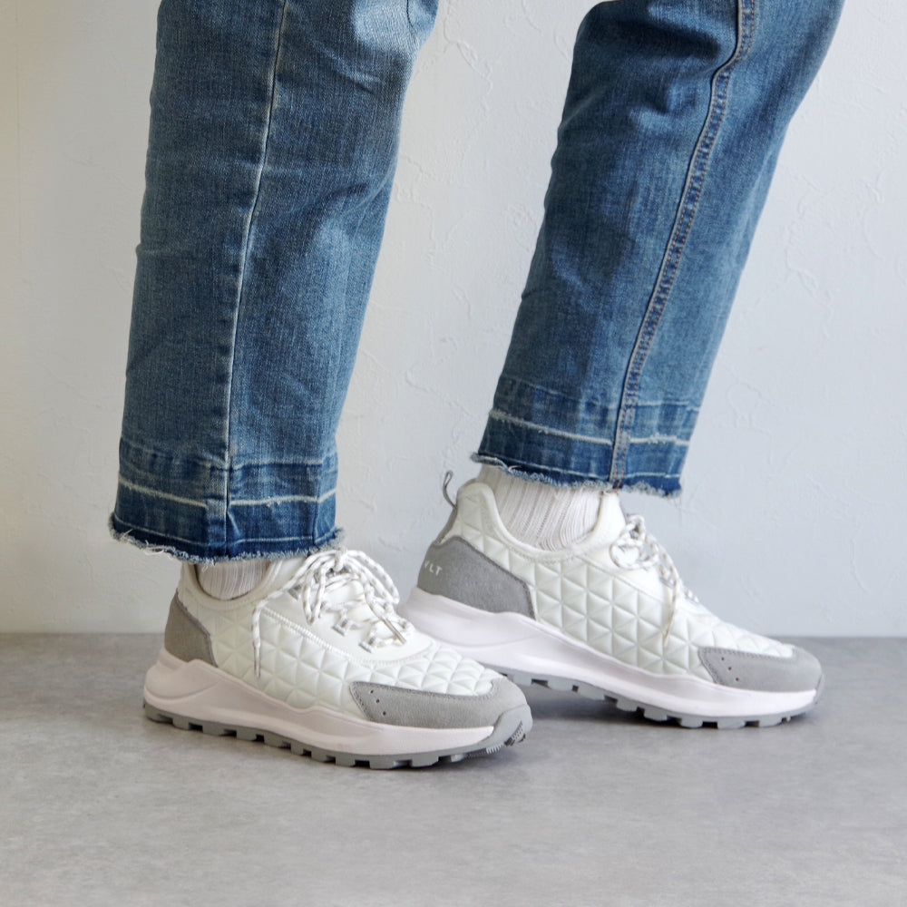 SPEED SOCKS TREK WHITE GREY
