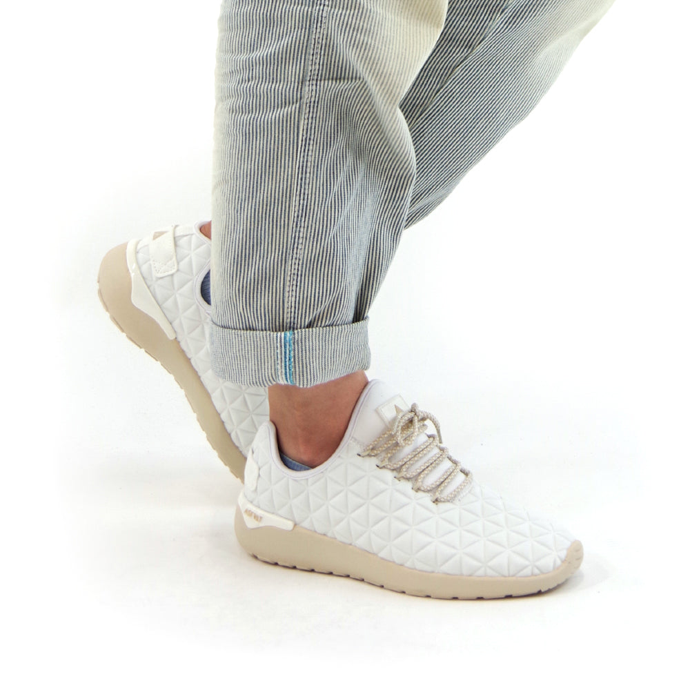 SPEED SOCKS WHITE TAN