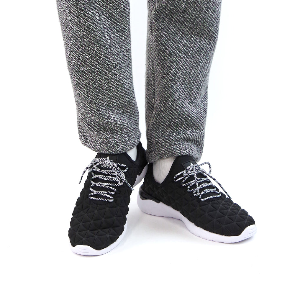 SPEED SOCKS BLACK WHITE