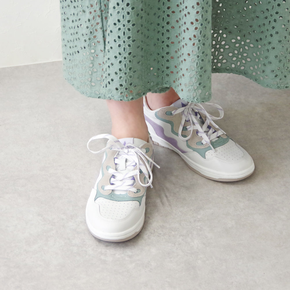 SUNSET CELADON TAN LILA
