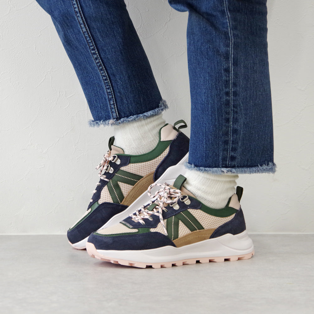 VISION TREK NAVY LT BROWN SOFT PINK