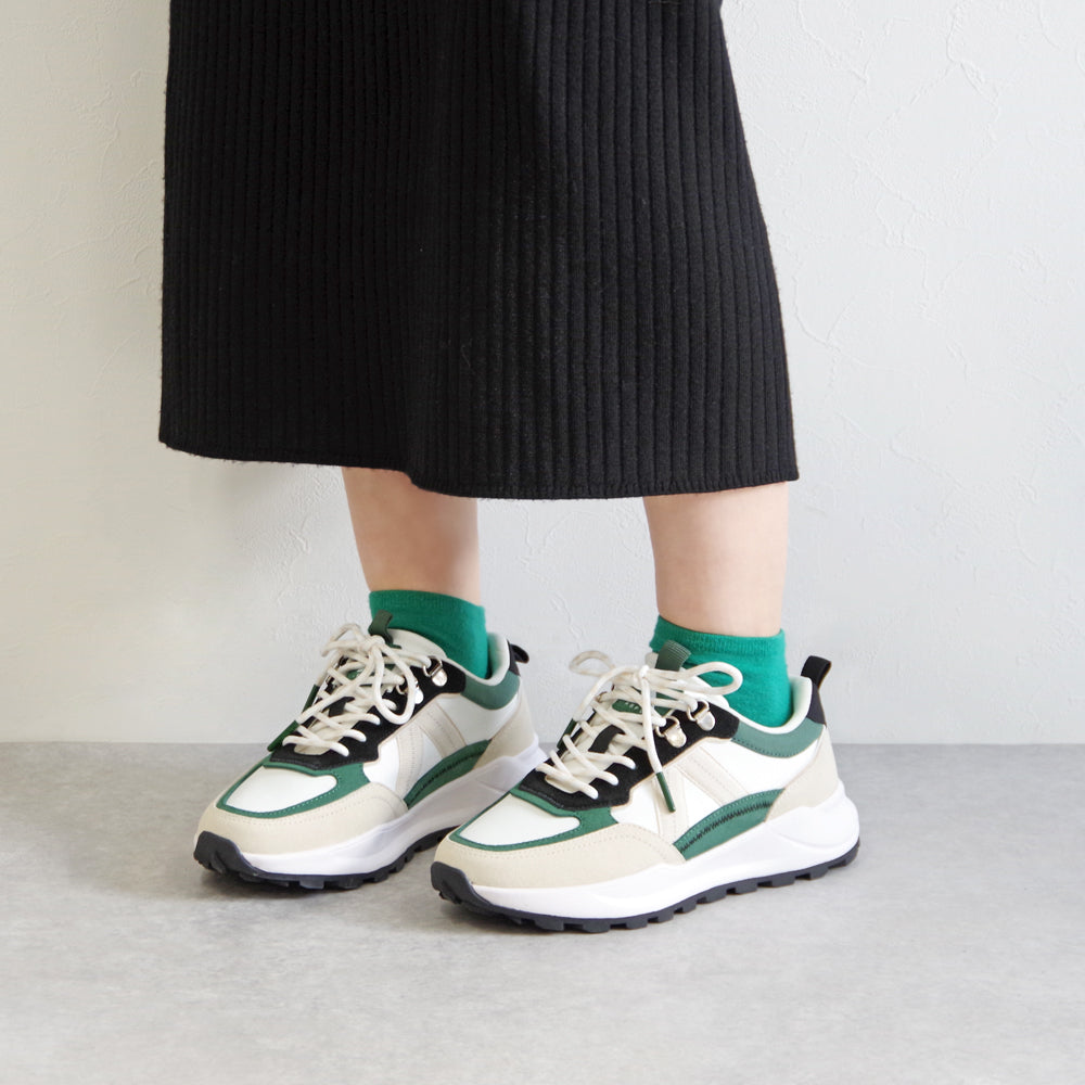 VISION TREK WHITE TAN GREEN BLACK
