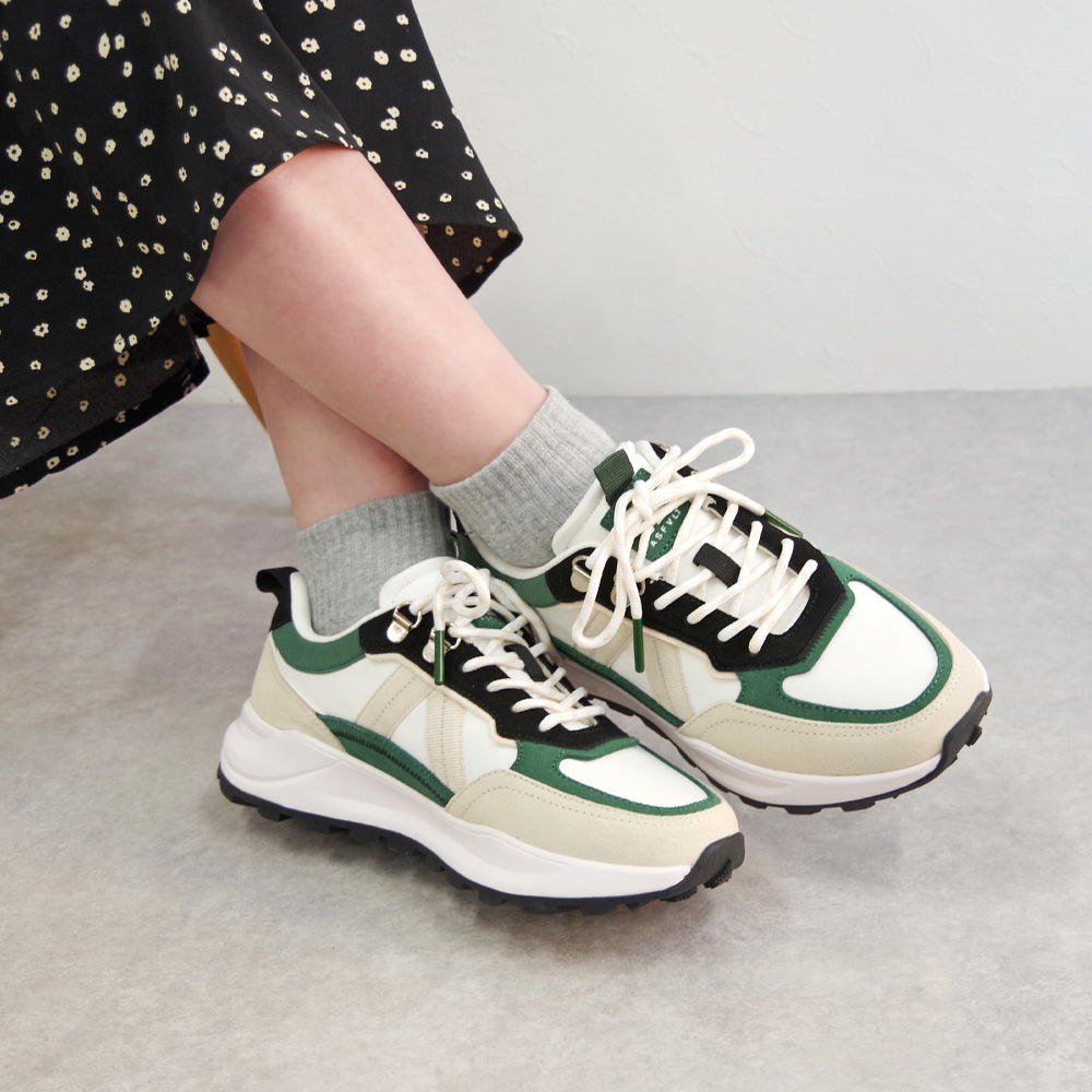 VISION TREK WHITE TAN GREEN BLACK