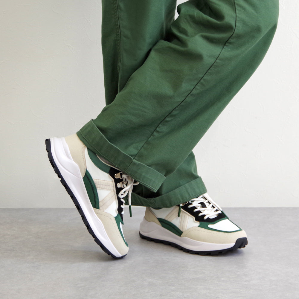VISION TREK WHITE TAN GREEN BLACK