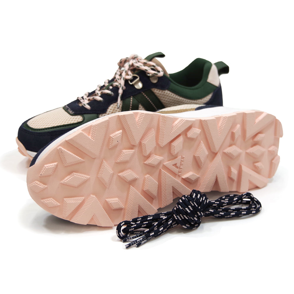 VISION TREK NAVY LT BROWN SOFT PINK