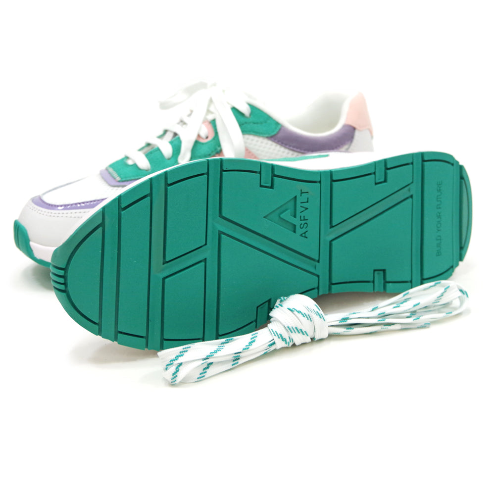 VISION WHITE PINK GREEN