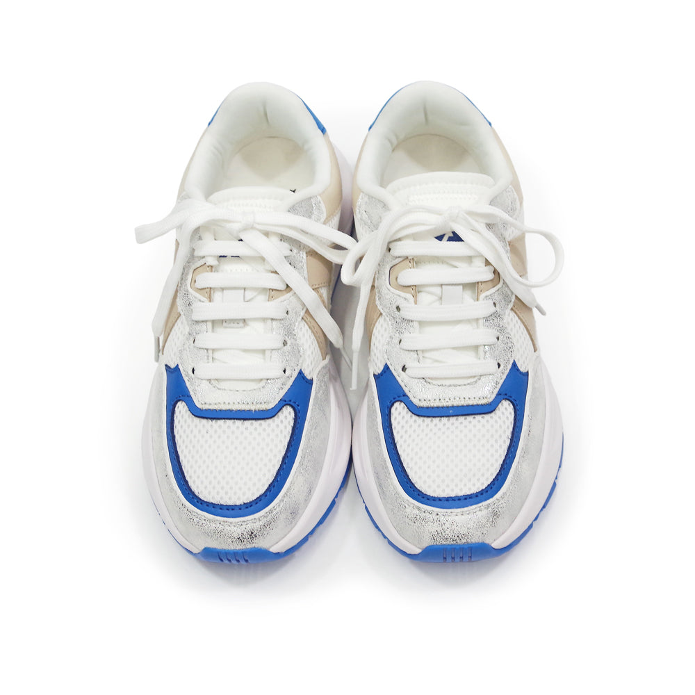 VISION WHITE SILVER BLUE TAN