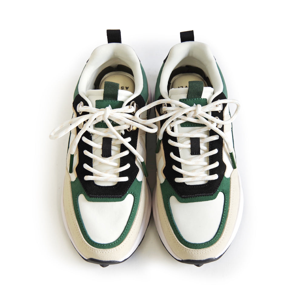 VISION TREK WHITE TAN GREEN BLACK