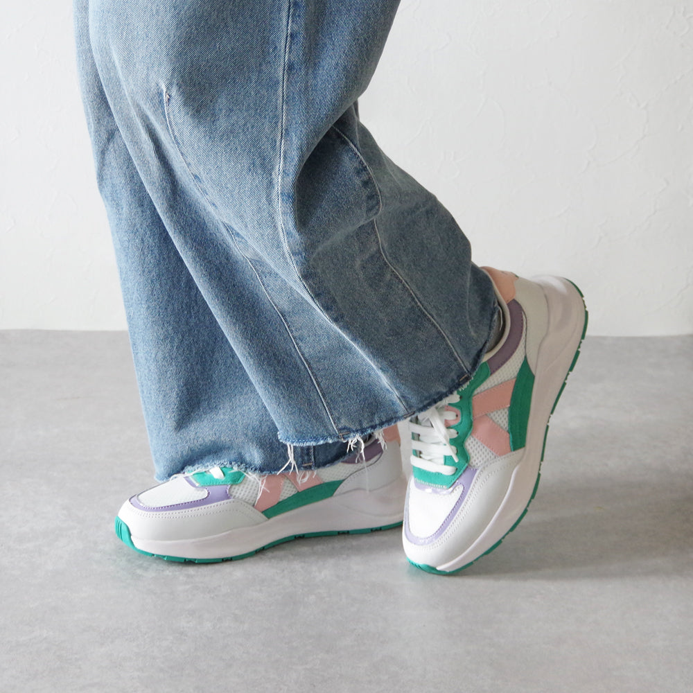 VISION WHITE PINK GREEN