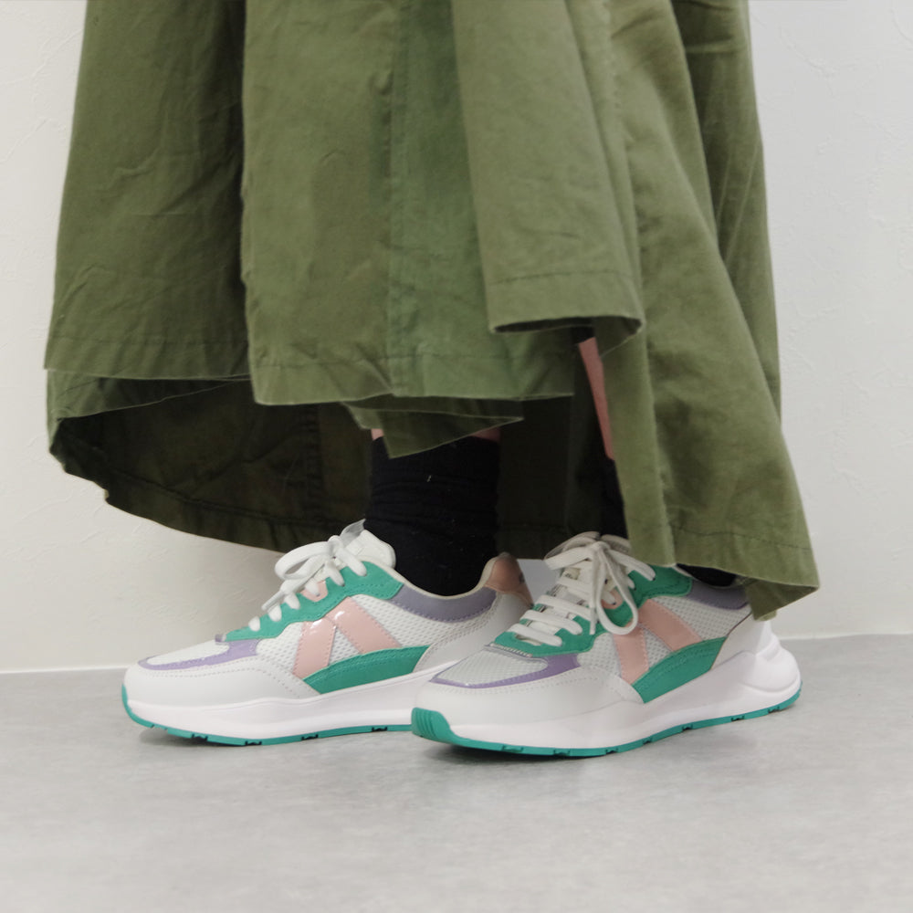 VISION WHITE PINK GREEN