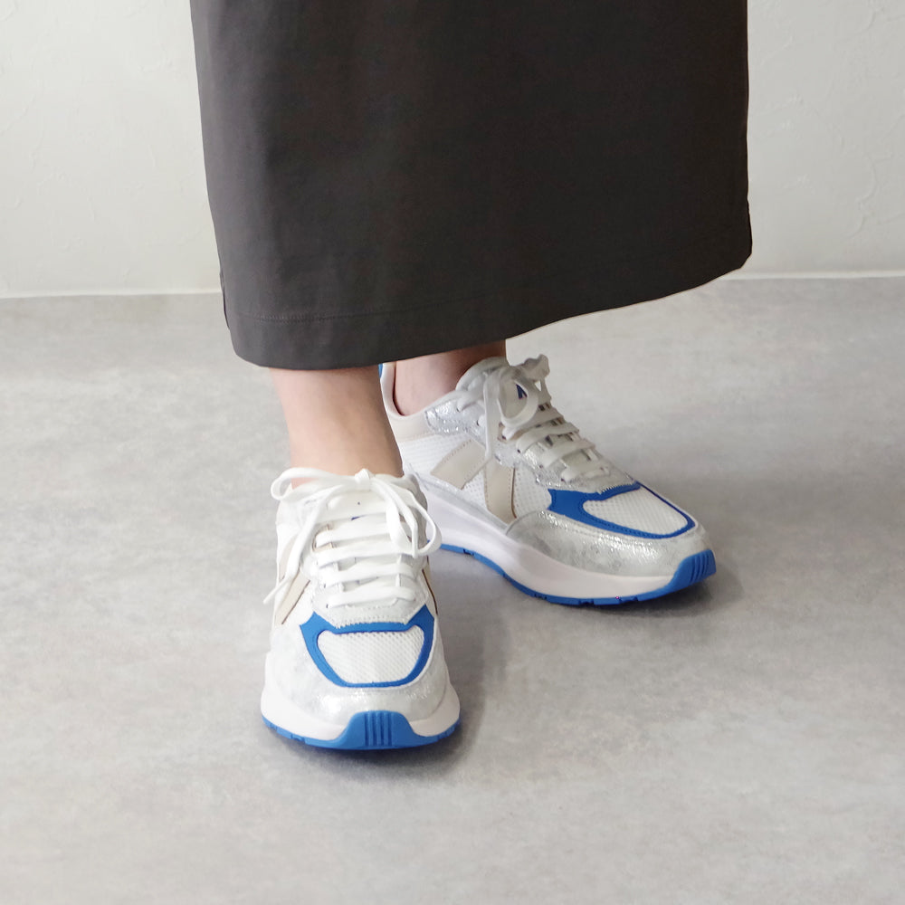 VISION WHITE SILVER BLUE TAN