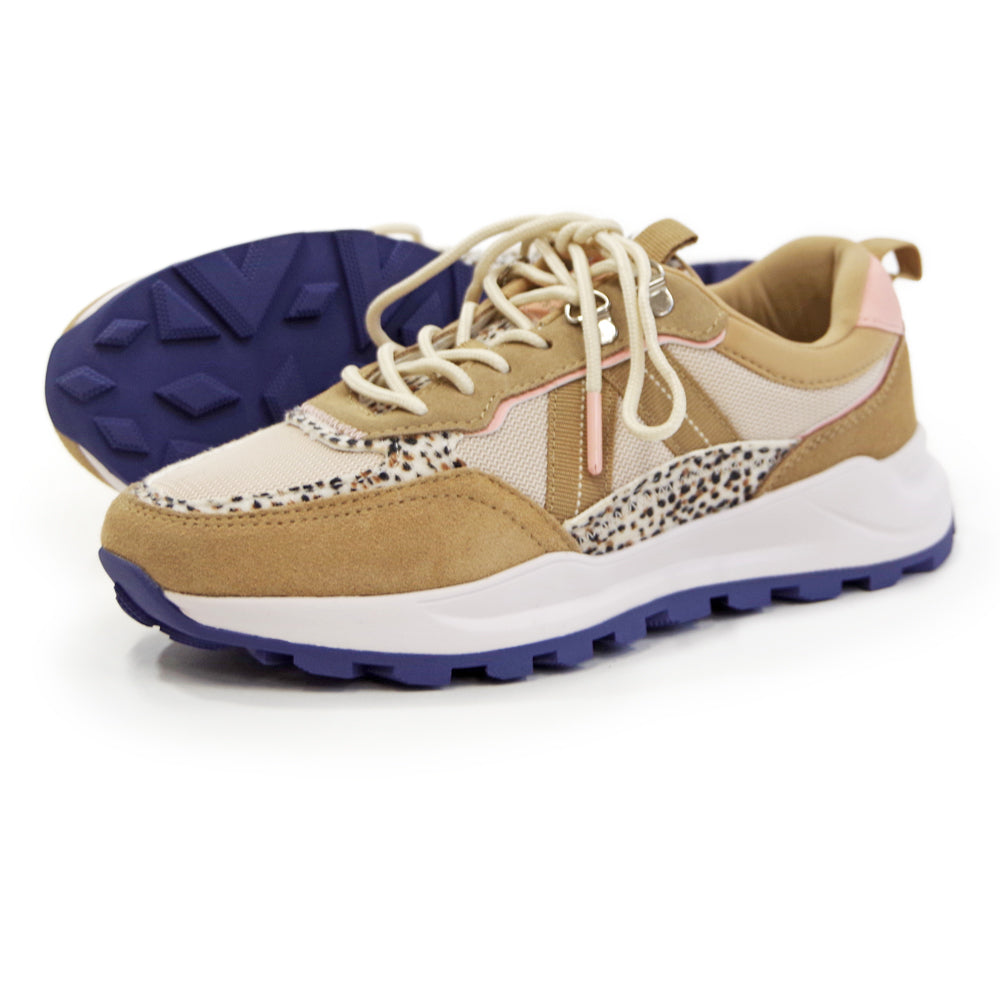 VISION TREK BEIGE TAN PONY HAIR