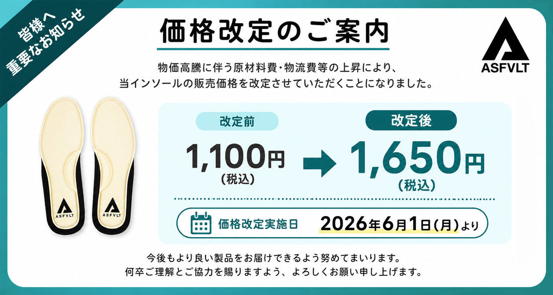 価格改定のご案内