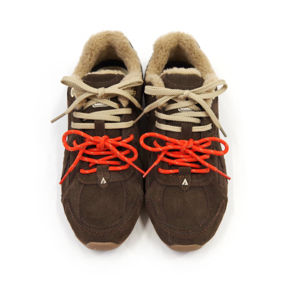 CITY RUN FLAT CRF01 DARK BROWN SHERPA