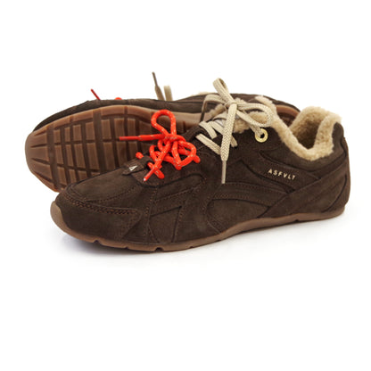 CITY RUN FLAT CRF01 DARK BROWN SHERPA