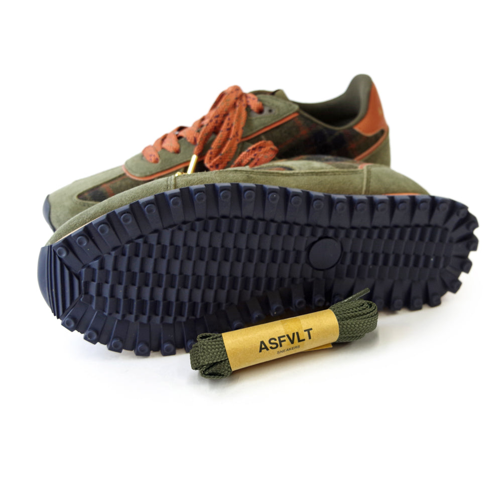 GATE GAT111 ARMY COGNAC PLAID