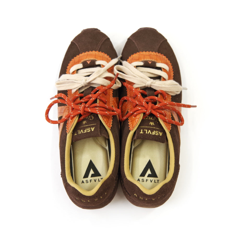 SIENNA SN07 BROWN COGNAC CROC