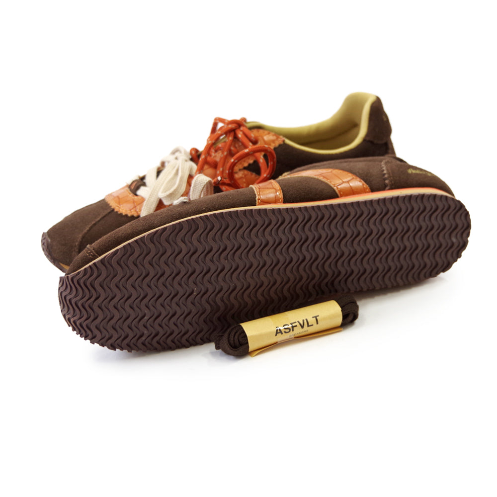 SIENNA SN07 BROWN COGNAC CROC