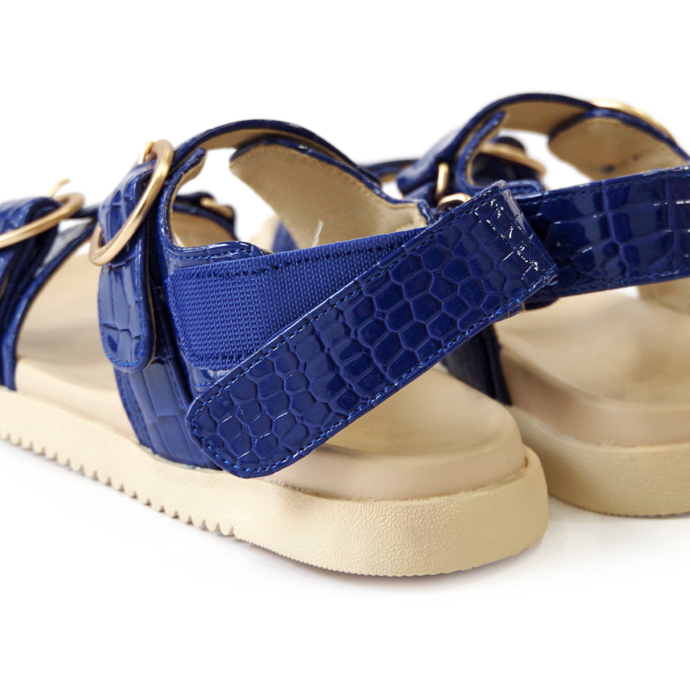 AZURA SANDALS AZ017 NAVY CROC – Asfvlt Sneakers