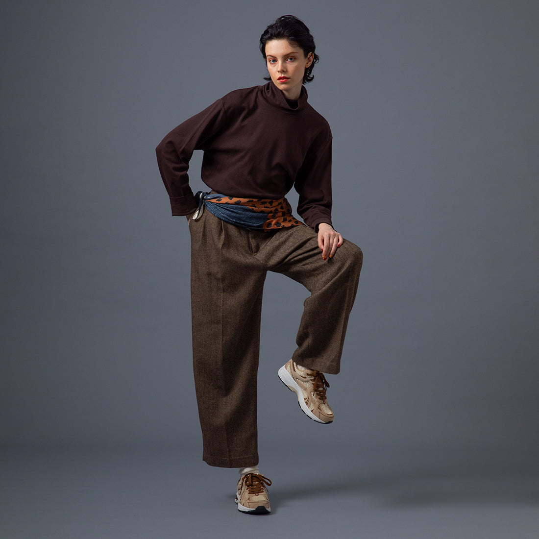 CITY RUN CR029 TAN BROWN