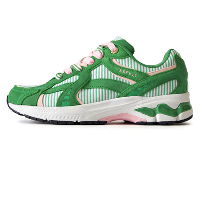 CITY RUN CR020 GREEN PINK STRIPE