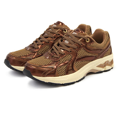 CITY RUN CR024 DK WINE METALLIC TAN