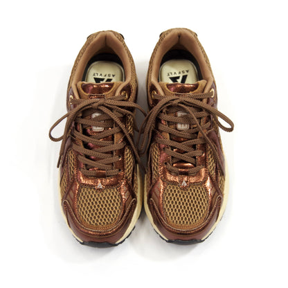 CITY RUN CR024 DK WINE METALLIC TAN