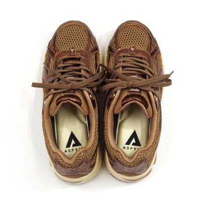CITY RUN CR024 DK WINE METALLIC TAN