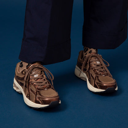 CITY RUN CR024 DK WINE METALLIC TAN