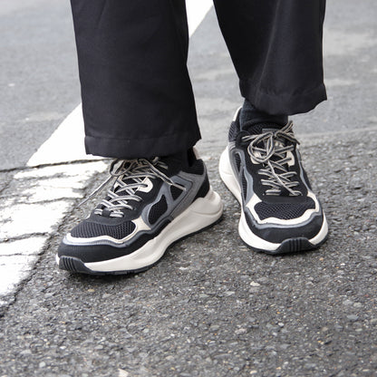 CONCRETE BLACK GREY TAN