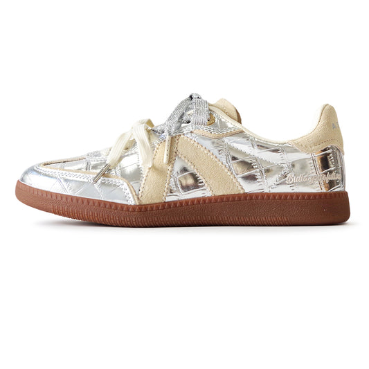 ELITE CLASSIC ELC041 SILVER CROC TAN