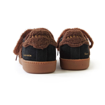 ELITE CLASSIC BLACK BROWN SHERPA
