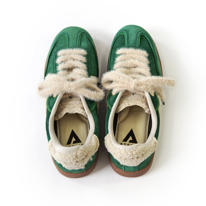 ELITE CLASSIC GREEN CREAM SHERPA