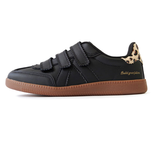 ELITE CLASSIC VELCRO BLACK LEOPARD