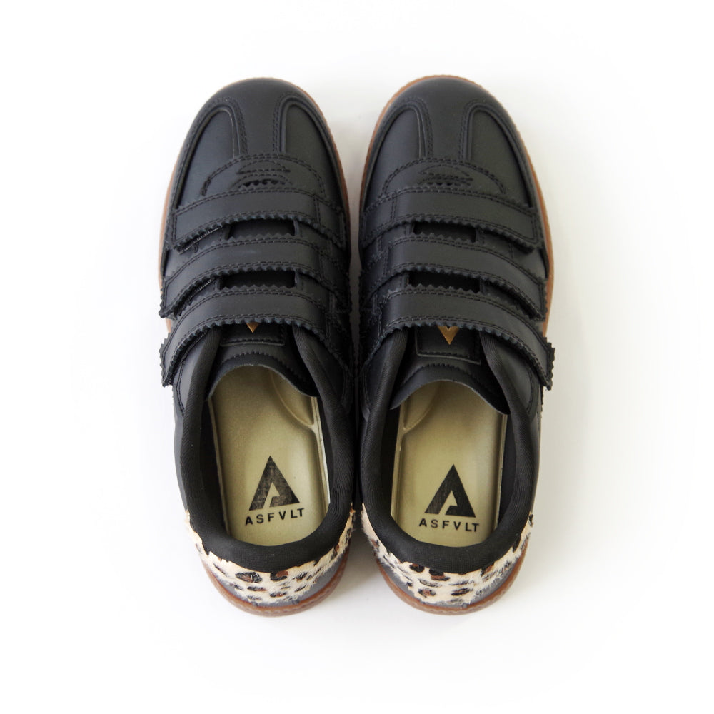 ELITE CLASSIC VELCRO BLACK LEOPARD