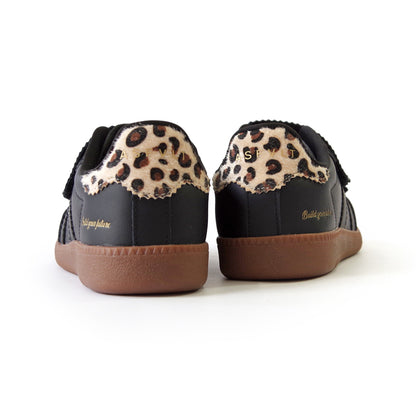 ELITE CLASSIC VELCRO BLACK LEOPARD