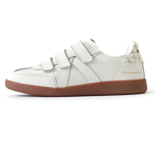 ELITE CLASSIC VELCRO WHITE WHITE GREY TWEED