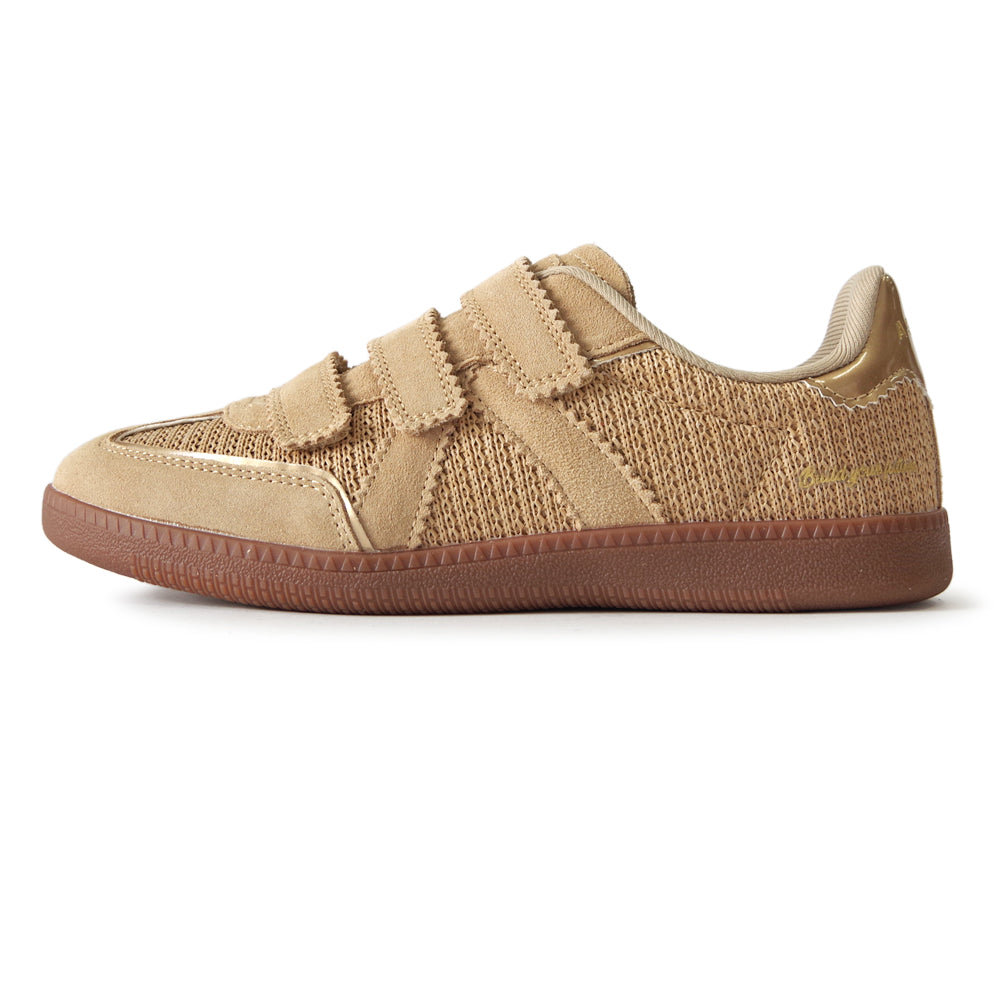 ELITE CLASSIC VELCRO ELV05 BEIGE RAFIA – Asfvlt Sneakers
