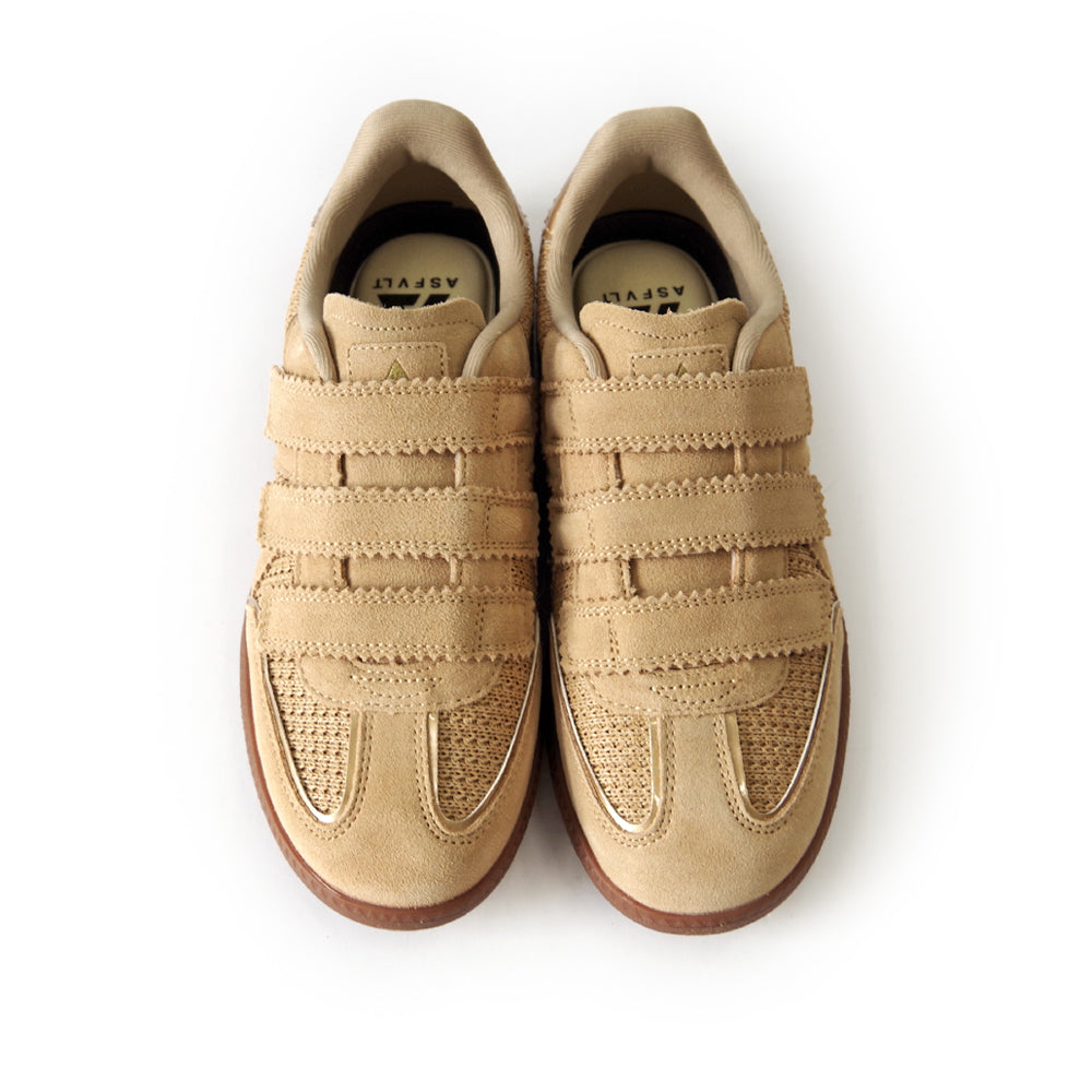 ELITE CLASSIC VELCRO ELV05 BEIGE RAFIA