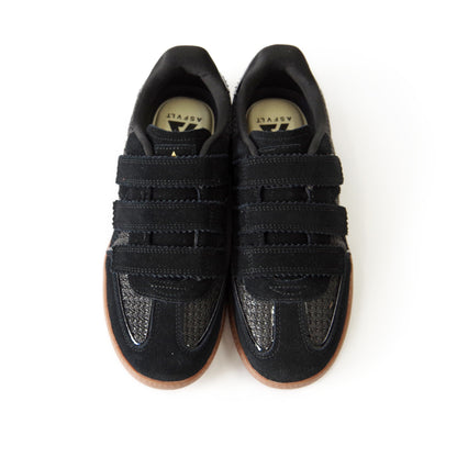 ELITE CLASSIC VELCRO ELV04 BLACK RAFIA