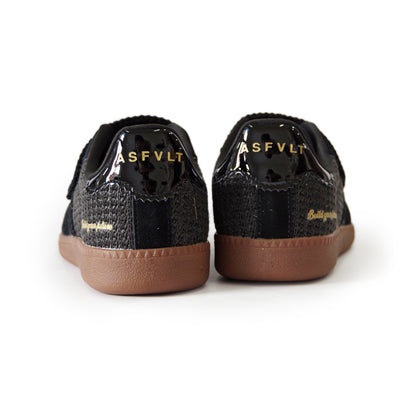 ELITE CLASSIC VELCRO ELV04 BLACK RAFIA