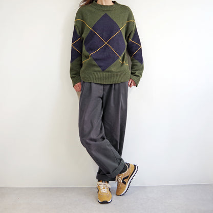GATE COGNAC BLACK PLAID