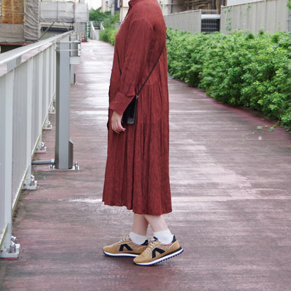 GATE COGNAC BLACK PLAID