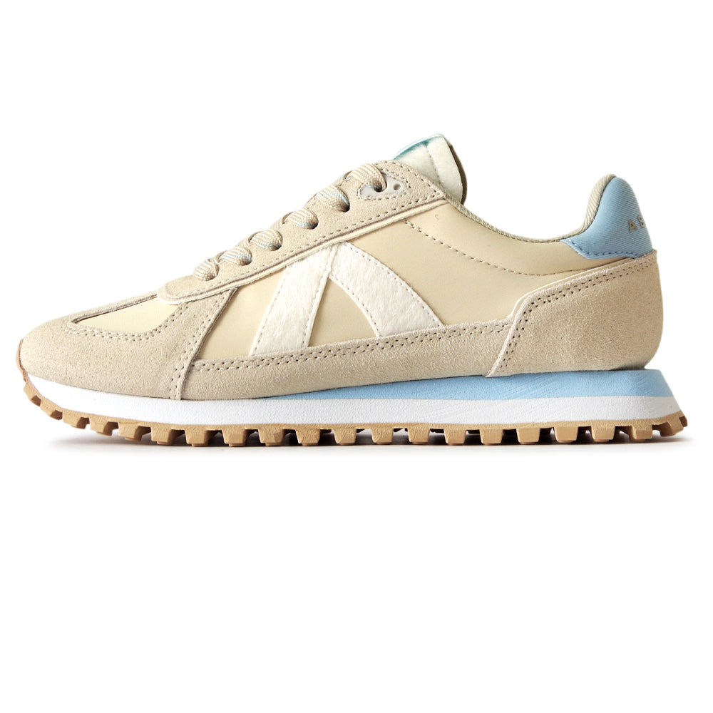 GATE GAT101 OFF WHITE BEIGE PONY HAIR BLUE