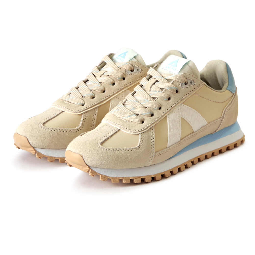 GATE GAT101 OFF WHITE BEIGE PONY HAIR BLUE