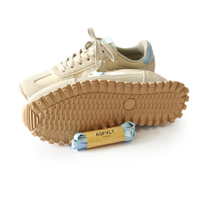 GATE GAT101 OFF WHITE BEIGE PONY HAIR BLUE