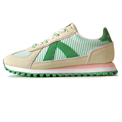 GATE GAT102 WHITE GREEN STRIPE